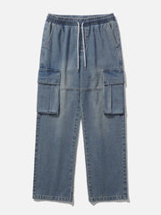 Jeans mit großen Taschen