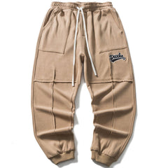 Letter Embroidery Thread Joggers