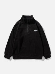 Letter Label Sweatshirt