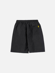 Shorts mit Buchstaben- und Stern-Grafik