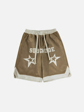 Letters Star Shorts