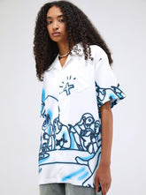 Chemises à manches courtes à motif caricatural