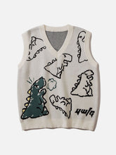 Gilet à motif petit dinosaure