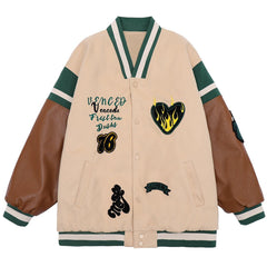 Love Flame Handtuch bestickter Wintermantel