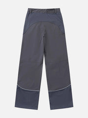 Mesh Reflective Stripes Sweatpants