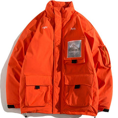 Wintermantel mit mehreren Taschen