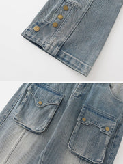 Multi Pockets Jeans
