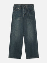 Multiple Buttons Jeans