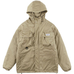 Wintermantel mit mehreren Taschen