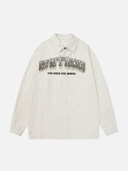 NOWTREND Print Long-Sleeved Shirt