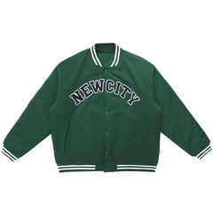 Wintermantel mit Patch-Stickerei