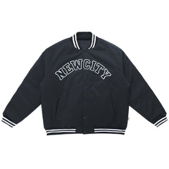 Wintermantel mit Patch-Stickerei