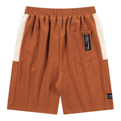 Shorts mit Patchwork-Tasche