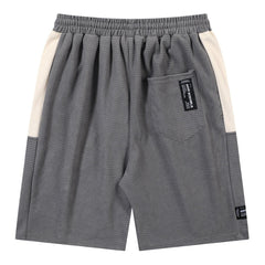 Shorts mit Patchwork-Tasche