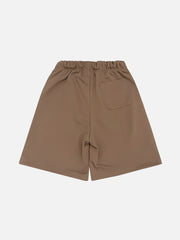 Shorts mit Kordelzug und Pistolen-Print