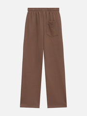 Plush Letter Embroidery Sweatpants