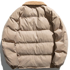 Pocket Solid Winter Coat