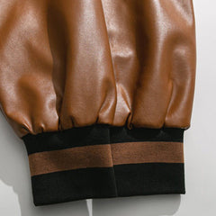 Wintermantel mit Print-Nähten