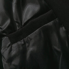 Wintermantel mit Print-Nähten