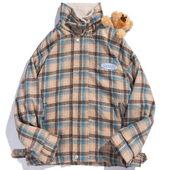 Abnehmbarer Wintermantel für Bärenpuppen