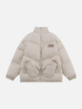 Abnehmbare Handschuhe Wintermantel