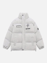 Retro Letters Winter Coat