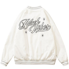 Schlichter Wintermantel mit Buchstabenstickerei