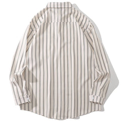 Simple Striped Long Sleeve Shirt