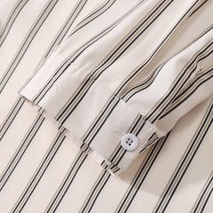 Simple Striped Long Sleeve Shirt
