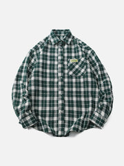 Skeleton Foam Print Long-Sleeved Shirt