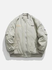 Wintermantel mit Ärmeltasche