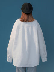 Solid Color Long Sleeve Shirt