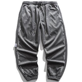 Pantalon de survêtement en velours uni