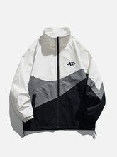 Jacke mit Kontrastspleiß