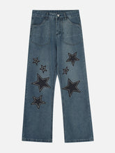 Star Collage Jeans
