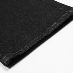 Star Embroidery Letters Jeans