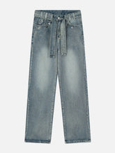 Strap Gradient Jeans