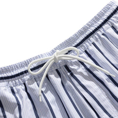 Stripe Drawstring Shorts