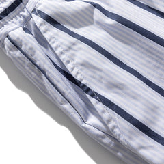 Stripe Drawstring Shorts