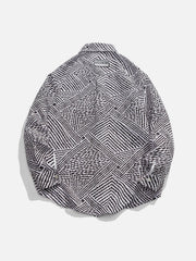 Stripe Long-Sleeved Shirt