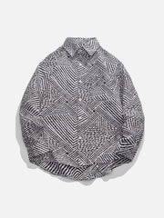 Stripe Long-Sleeved Shirt