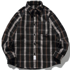 Striped Pattern Long Sleeve Shirt