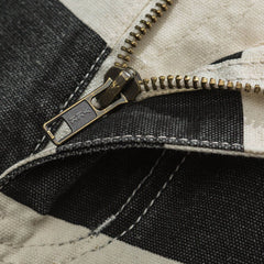 Striped Workwear Casual Shorts