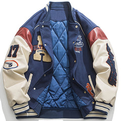 Thicken Varsity Jacket Embroidery A