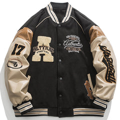 Thicken Varsity Jacket Embroidery A