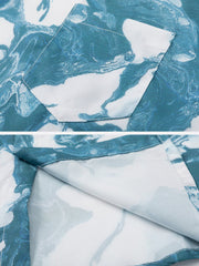 Tie Dye Marbling Short Sleeve Shirts