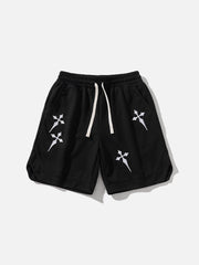 Towel Embroidery Sports Shorts