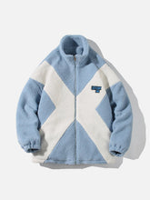 Type X Sherpa-Mantel mit Farbpanel