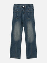 Vertical Pocket Jeans