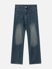 Vertical Pocket Jeans